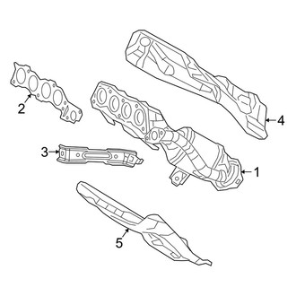 Lexus OE - Exhaust System - Manifold (Base / F Sport Design / F Sport Handling / Premium)
