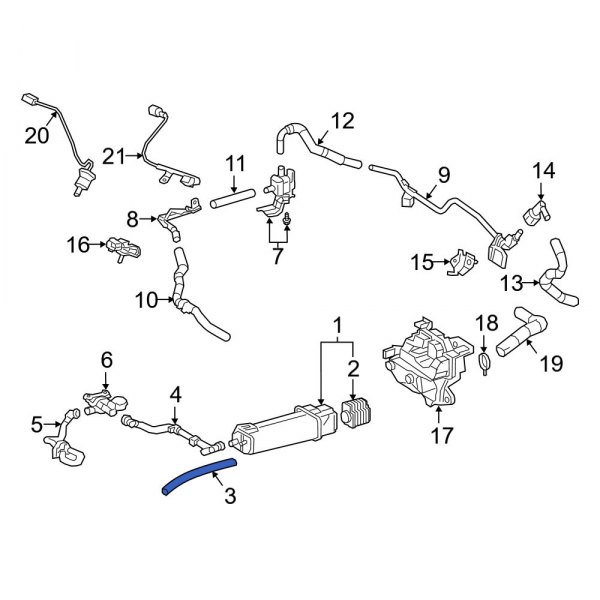 Evaporative Emissions System Lines