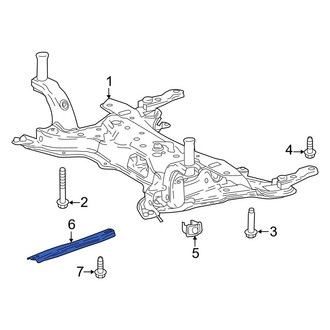Lexus OE - Front Suspension Crossmember Reinforcement