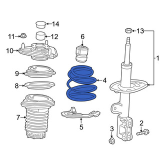 Lexus OE - Front Coil Spring