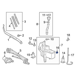 Lexus OE - Windshield Washer Pump Grommet