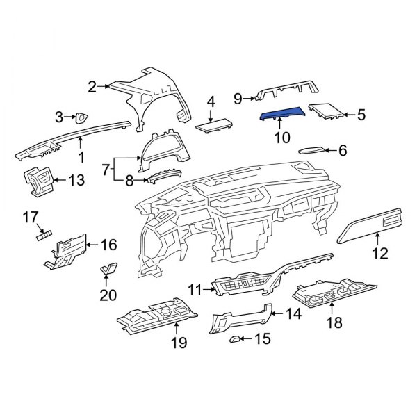 Instrument Panel Trim Panel