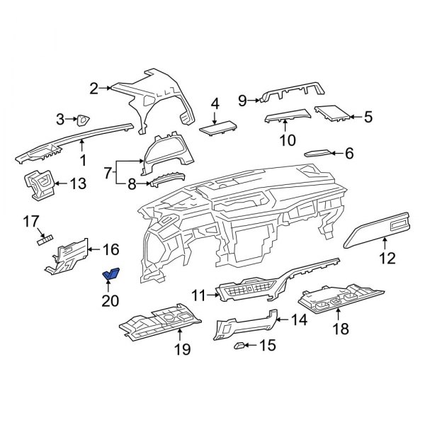 Instrument Panel Trim Panel