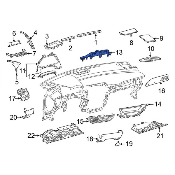 Instrument Panel Trim Panel