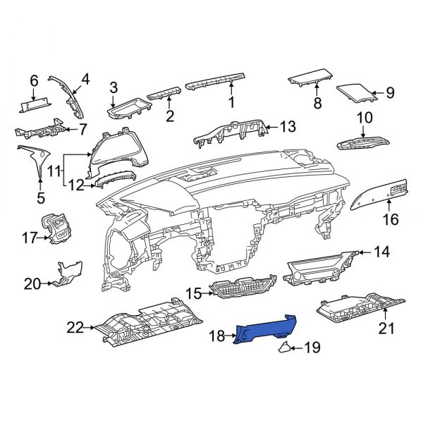 Instrument Panel Trim Panel