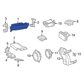 Lexus OE - Radio Control Unit