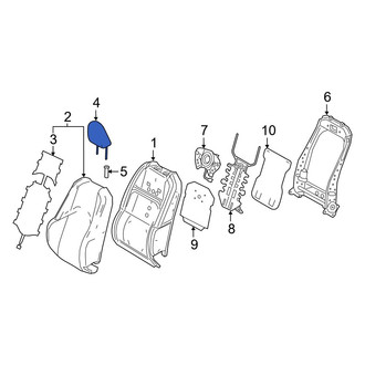 Lexus OE - Front Left Headrest