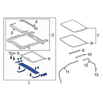 Lexus OE - Sunroof Assembly