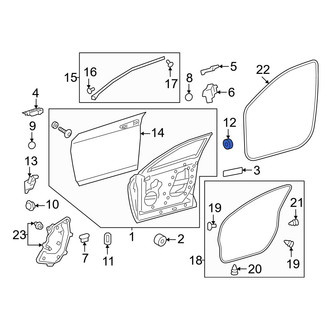 Lexus OE - Front Door Plug