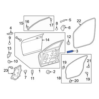 Lexus OE - Door Shell Insulator