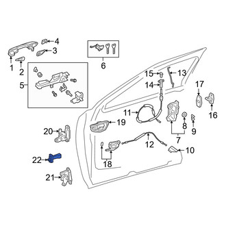 Lexus OE - Front Left Door Check