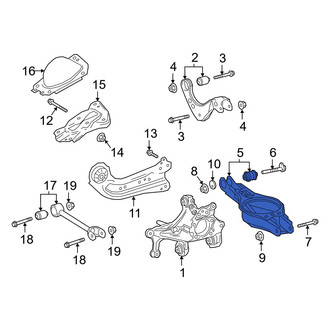 Lexus OE - Rear Right Lower Suspension Control Arm