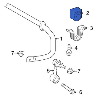 Lexus OE - Rear Suspension Stabilizer Bar Bushing