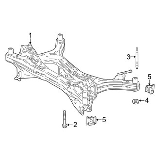 Lexus OE - Rear Suspension - Suspension Mounting (AWD)