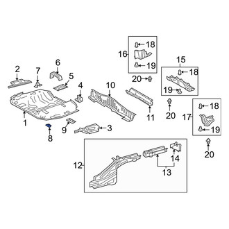Lexus OE - Fuel Line Bracket
