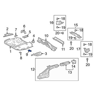 Lexus OE - Fuel Line Bracket