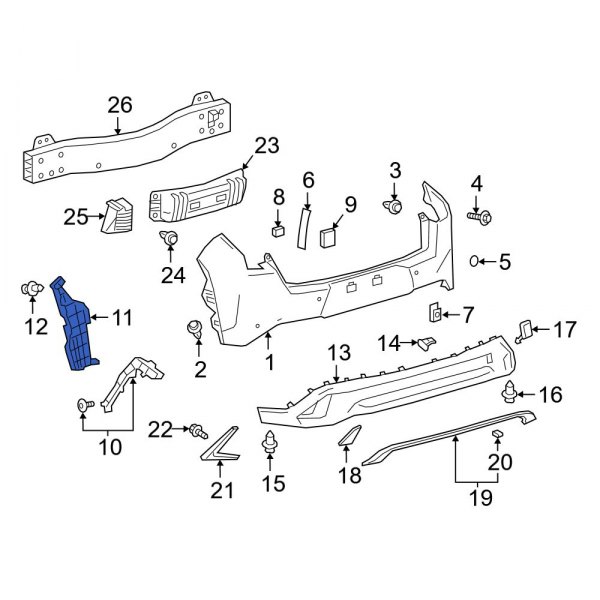 Bumper Splash Shield