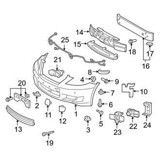 Lexus OE - Front Bumper - Bumper & Components