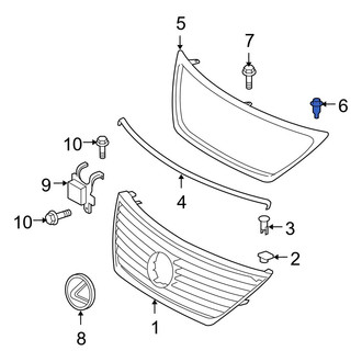 Lexus OE - Grille Molding Clip