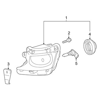 Lexus OE - Front Lamps - Fog Lamps
