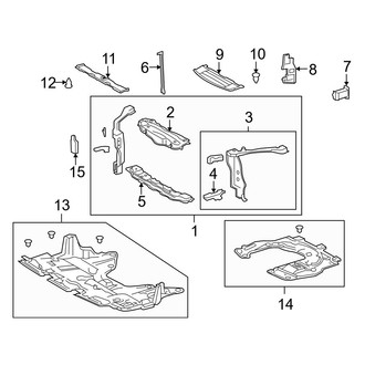 Lexus OE - Radiator Support