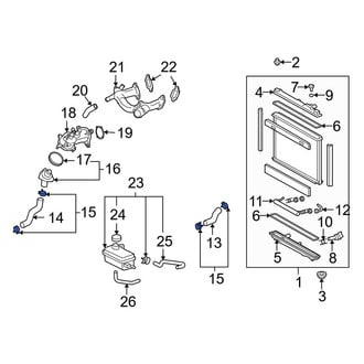 Lexus OE - Radiator Hose Clamp