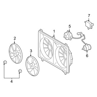 Lexus OE - Cooling Fan (5.0L)