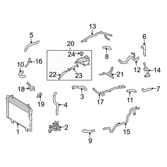 Lexus OE - Inverter Cooling Components