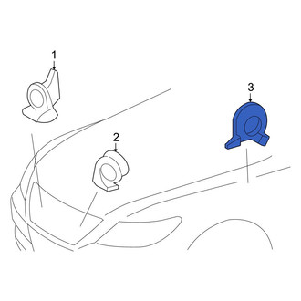Lexus OE - Anti-Theft Alarm Siren