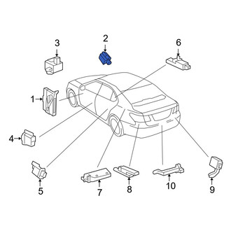Lexus OE - Anti-Theft Alarm Siren