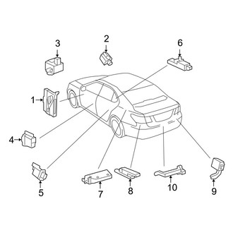 Lexus OE - Electrical - Keyless Entry Components