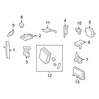 Lexus OE - Electrical Components (Passenger Compartment), (L)