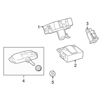 Lexus OE - Electrical - Tire Pressure Monitor Components