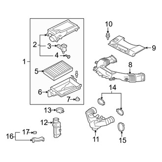 Lexus OE - Engine - Air Intake (5.0L)
