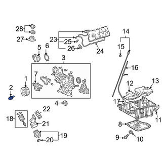 Lexus OE - Engine Harmonic Balancer Bolt
