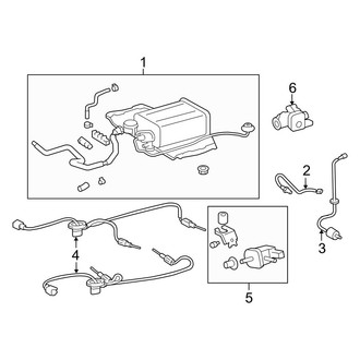 Lexus OE - Emission System (5.0L)