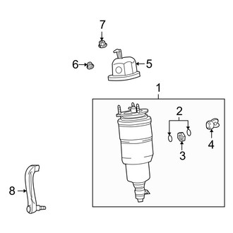 Lexus OE - Front Suspension - Struts & Components
