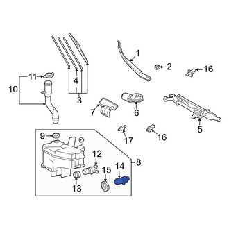 Lexus OE - Washer Fluid Level Sensor