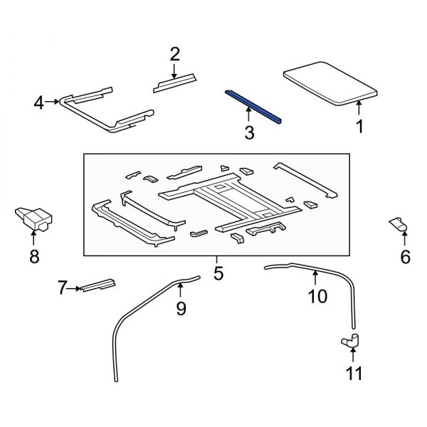 Sunroof Molding