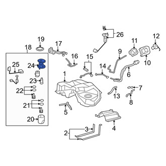 Lexus OE - Fuel Pump Tank Seal