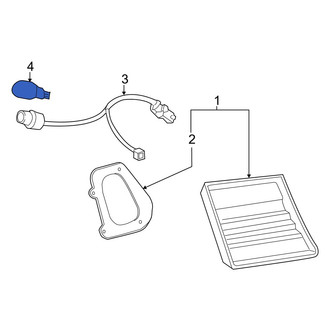 Lexus OE - Rear Back Up Light Bulb