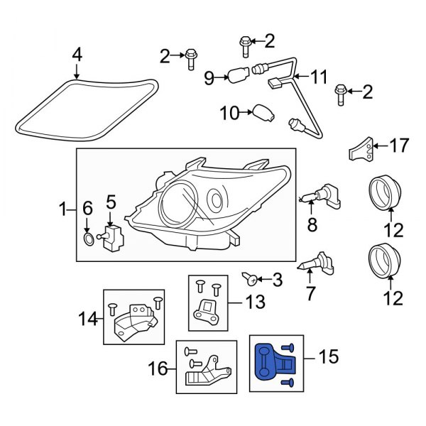 Headlight Bracket