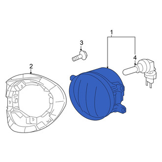 Lexus OE - Front Right Fog Light