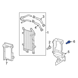 Lexus OE - Radiator Support Air Duct Bolt