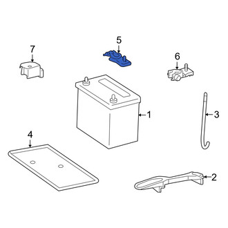 Lexus OE - Battery Cable Terminal End