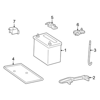 Lexus OE - Electrical - Battery