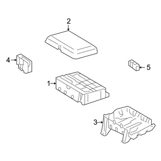 Lexus OE - Electrical - Fuse & Relay (Engine Compartment)