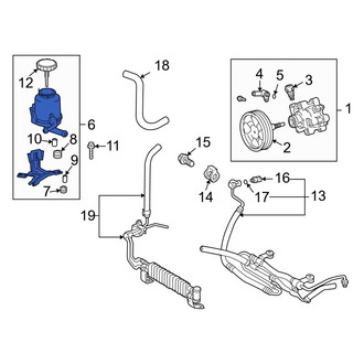 Lexus OE - Power Steering Reservoir
