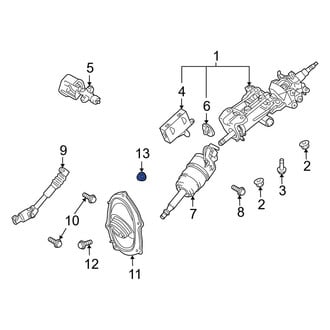 Lexus OE - Blind Spot Detection System Warning Sensor Nut
