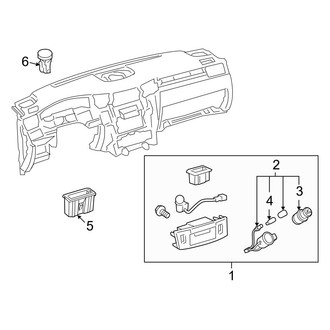 Lexus OE - Instrument Panel Components